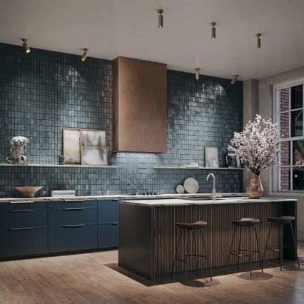 Maytoni C034CL-01G - Spot svjetiljka FOCUS 1xGU10/10W/230V zlatna