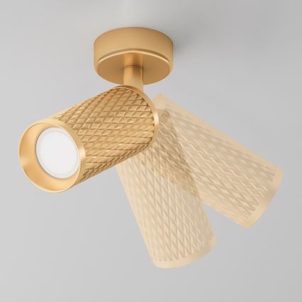 Maytoni C034CL-01G - Spot svjetiljka FOCUS 1xGU10/10W/230V zlatna