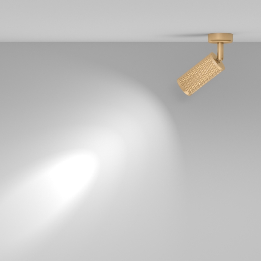 Maytoni C034CL-01G - Spot svjetiljka FOCUS 1xGU10/10W/230V zlatna