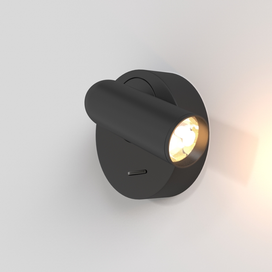 Maytoni C038WL-L3B3K - LED Zidna svjetiljka MIRAX LED/3W/230V 3000K crna