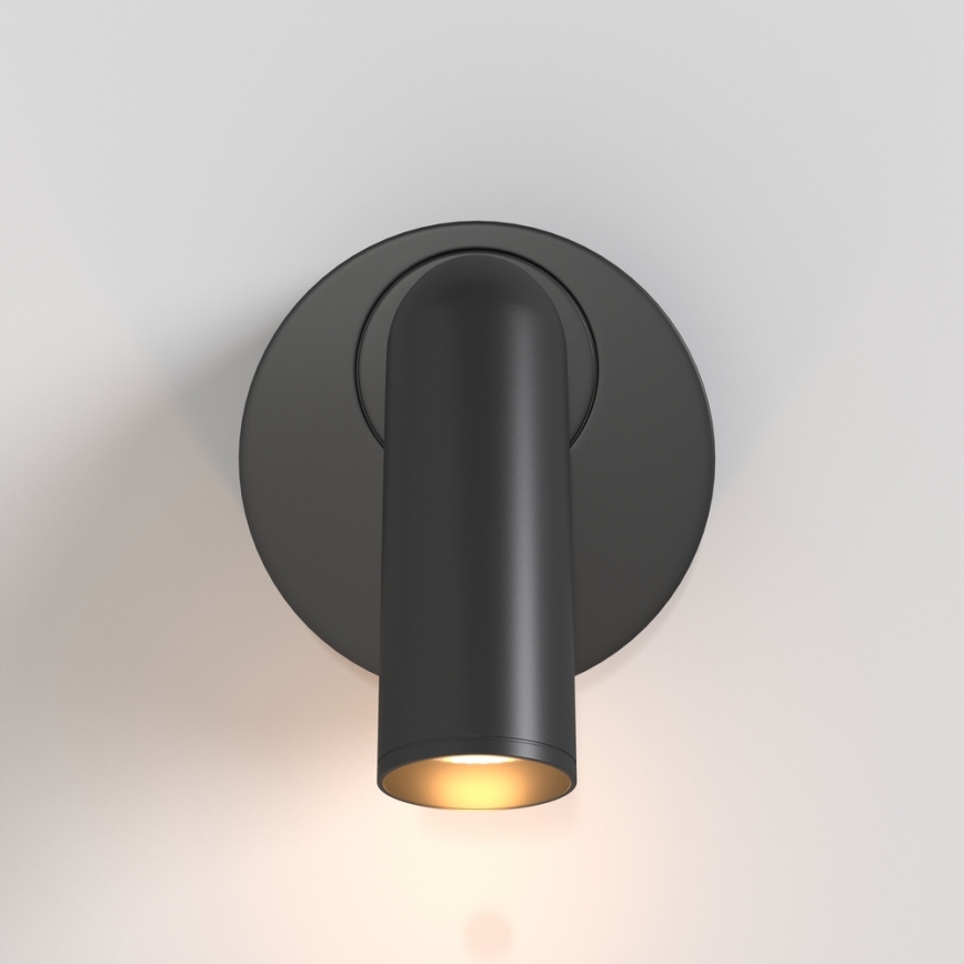 Maytoni C038WL-L3B3K - LED Zidna svjetiljka MIRAX LED/3W/230V 3000K crna