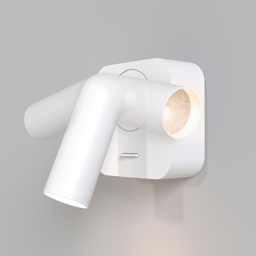Maytoni C039WL-L3W3K - LED Zidna reflektorska svjetiljka MIRAX LED/3W/230V crna