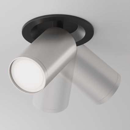 Maytoni C048CL-U-1BS - Ugradbena reflektorska svjetiljka FOCUS 1xGU10/10W/230V mat krom