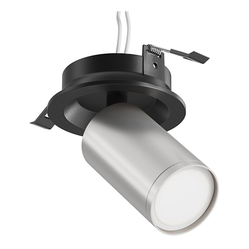 Maytoni C048CL-U-1BS - Ugradbena reflektorska svjetiljka FOCUS 1xGU10/10W/230V mat krom