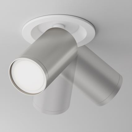 Maytoni C048CL-U-1WS - Ugradbena reflektorska svjetiljka FOCUS 1xGU10/10W/230V sjajni krom