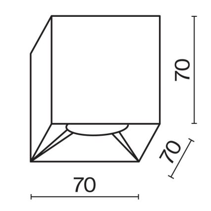 Maytoni C065CL-L12B3K - LED Reflektorska svjetiljka ALFA LED/12W/230V CRI 90 crna