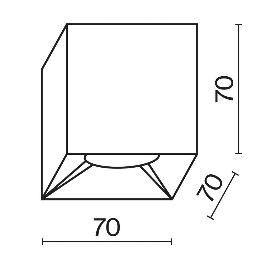 Maytoni C065CL-L12B3K - LED Reflektorska svjetiljka ALFA LED/12W/230V CRI 90 crna