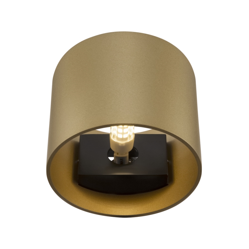 Maytoni C066WL-01MG - Zidna svjetiljka ROND 1xG9/50W/230V zlatna