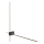 Maytoni C070WL-L12GB3K - LED Zidna svjetiljka PARS LED/12W/230V CRI 90 crna