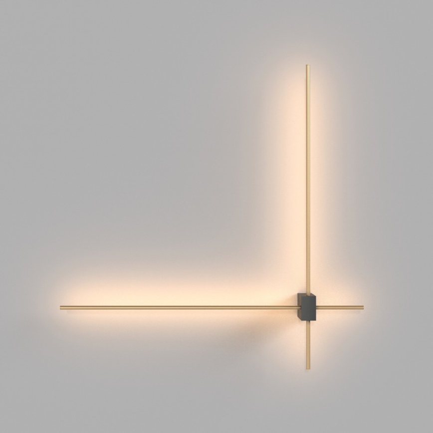 Maytoni C070WL-L12GB3K - LED Zidna svjetiljka PARS LED/12W/230V CRI 90 crna