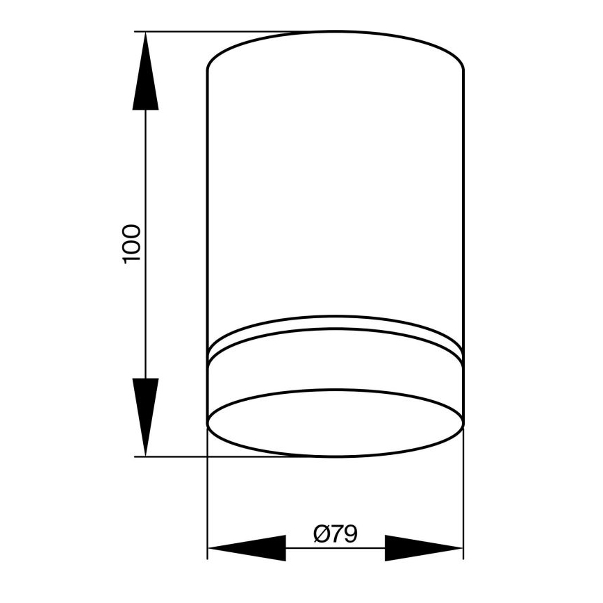 Maytoni C085CL-9W4K-W - LED Reflektorska svjetiljka ORLO LED/9W/230V CRI 90 4000K bijela