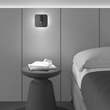 Maytoni C175-WL-01-6W-MG - LED Zidna reflektorska svjetiljka IOS LED/9W/230V zlatna
