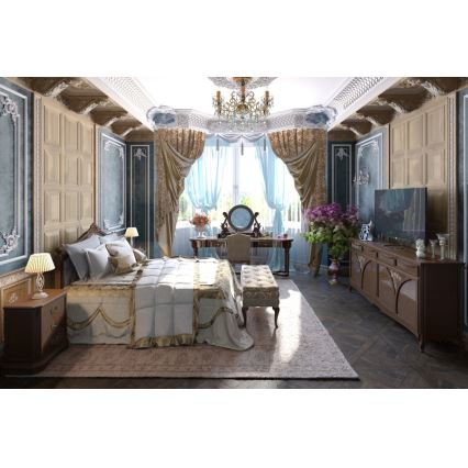Maytoni DIA004-06-G - Luster na lancu SEVILLA 6xE14/60W/230V