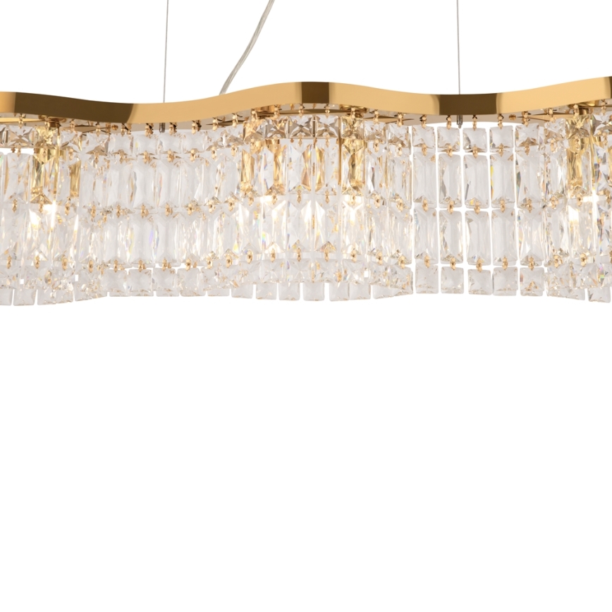 Maytoni DIA005PL-06G - Luster na sajli DUNE 6xE14/60W/230V zlatna