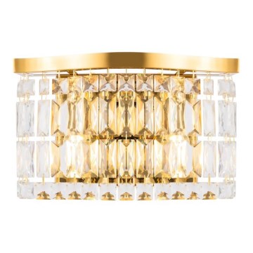 Maytoni DIA005WL-02G - Zidna svjetiljka DUNE 2xE14/60W/230V zlatna