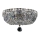 Maytoni DIA100-CL-03-N - Stropna svjetiljka BASFOR 3xE14/60W/230V mat krom