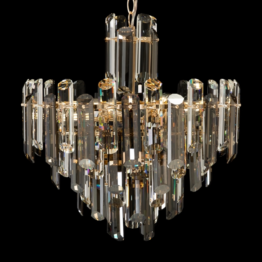 Maytoni DIA200PL-06G - Luster na lancu FLARE 6xE14/40W/230V