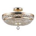 Maytoni DIA700-CL-06-G - Stropna svjetiljka OTTILIA 6xE14/60W/230V
