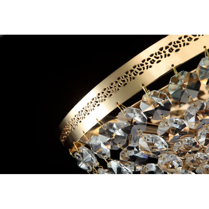 Maytoni DIA700-WL-02-G - Stropna svjetiljka OTTILIA 2xE14/60W/230V
