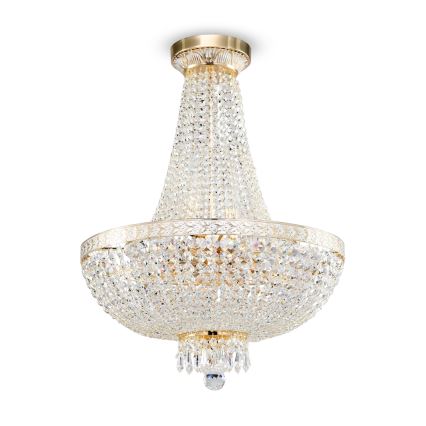 Maytoni DIA750-TT50-WG - Luster na lancu BELLA 8xE14/60W/230V