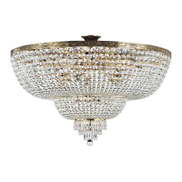 Maytoni DIA890-CL-18-G - Nadgradni luster PALACE 18xE27/60W/230V