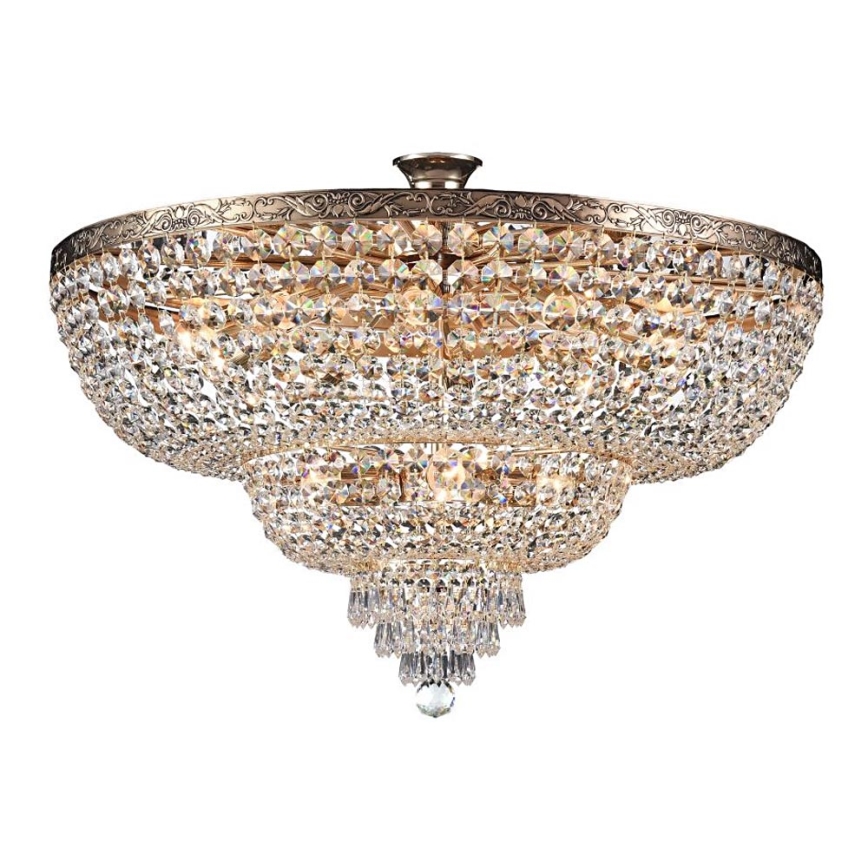 Maytoni DIA891-CL-14-G - Nadgradni luster PALACE 14xE27/60W/230V