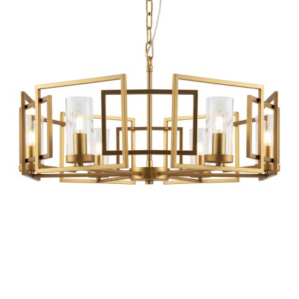 Maytoni H009PL-06G - Luster na lancu BOWI 6xE14/40W/230V