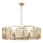 Maytoni H009PL-08G - Luster na lancu BOWI 8xE14/40W/230V