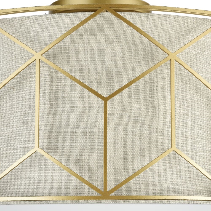 Maytoni H223-PL-03-G - Stropna svjetiljka MESSINA 3xE27/60W/230V