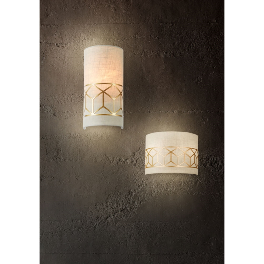 Maytoni H223-WL-01-G - Zidna svjetiljka MESSINA 1xE14/40W/230V