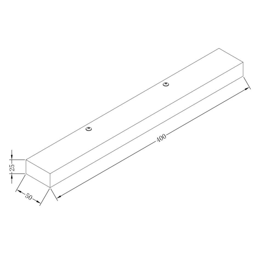 Maytoni MIR011WL-L9W4K - LED Zidna svjetiljka ORION LED/9W/230V bijela