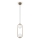 Maytoni MOD013PL-02BS1 - Luster na sajli RING 2xG9/25W/230V mesing