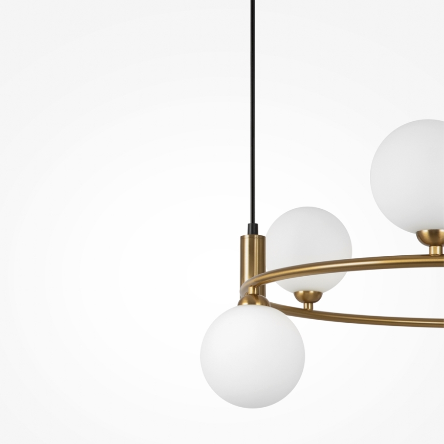 Maytoni MOD013PL-06BS1 - Luster na sajli RING 6xG9/25W/230V mesing
