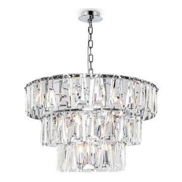 Maytoni MOD043PL-18CH - Luster na lancu PUNTES 18xE14/40W/230V sjajni krom
