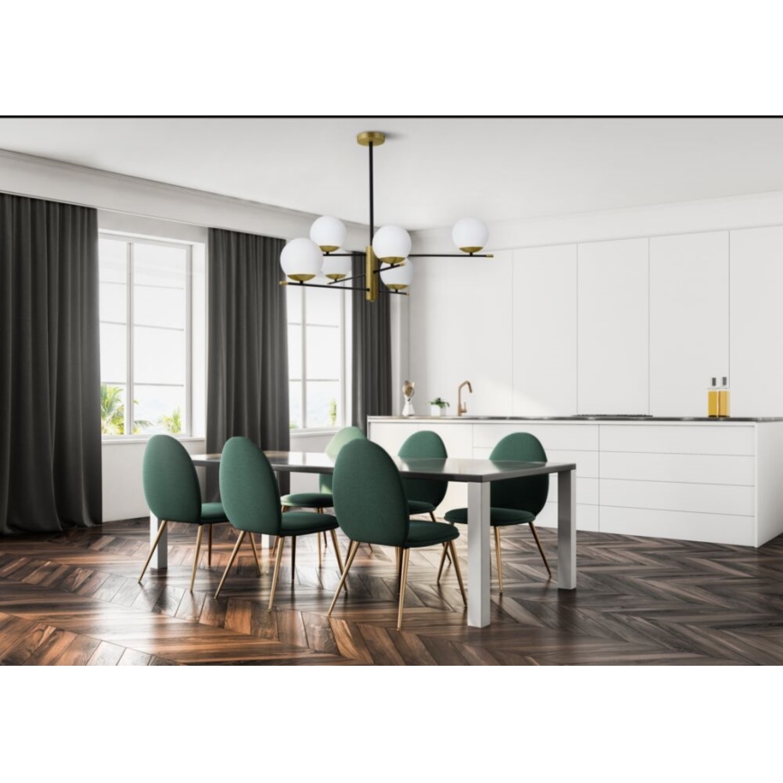 Maytoni MOD048PL-06G - Viseći luster NOSTALGIA 6xE14/40W/230V