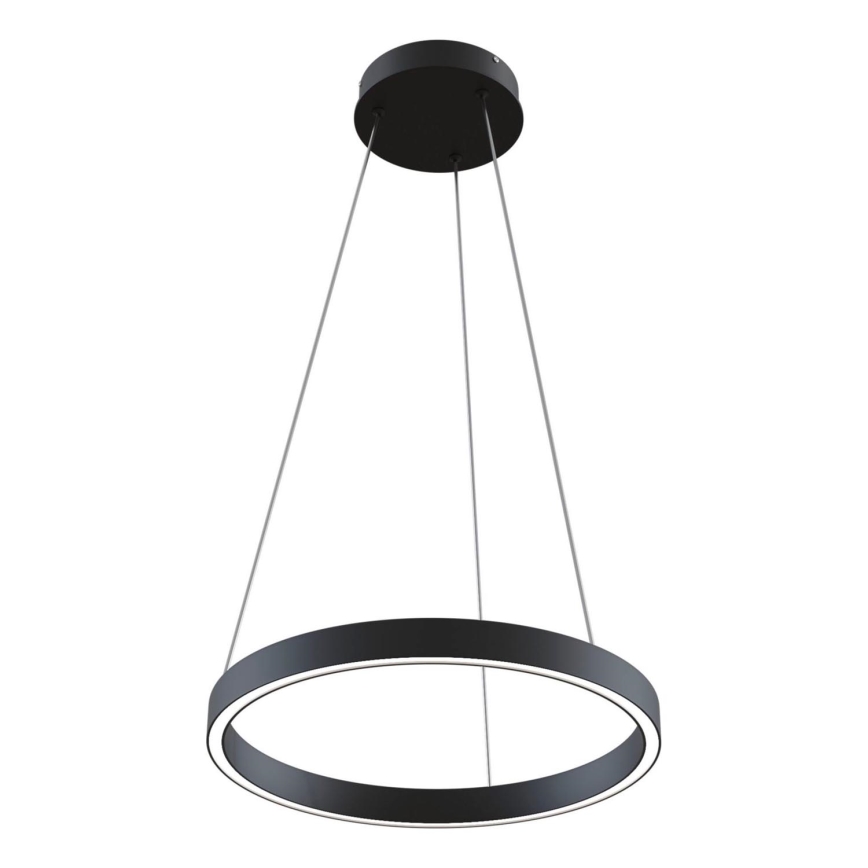 Maytoni MOD058PL-L22B3K - LED Luster na sajli RIM LED/25W/230V 3000K pr. 40 cm crna