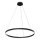 Maytoni MOD058PL-L42B3K - LED Luster na sajli RIM LED/51W/230V 3000K pr. 80 cm crna