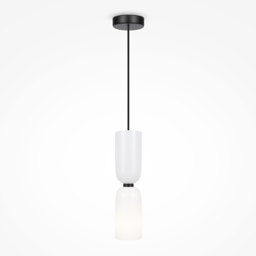Maytoni MOD177PL-01W - Luster na sajli MEMORY 1xE14/40W/230V bijela