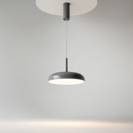 Maytoni MOD189PL-L12GR3K1 - LED luster na sajli GERHARD LED/19W/230V Ø 30 cm siva
