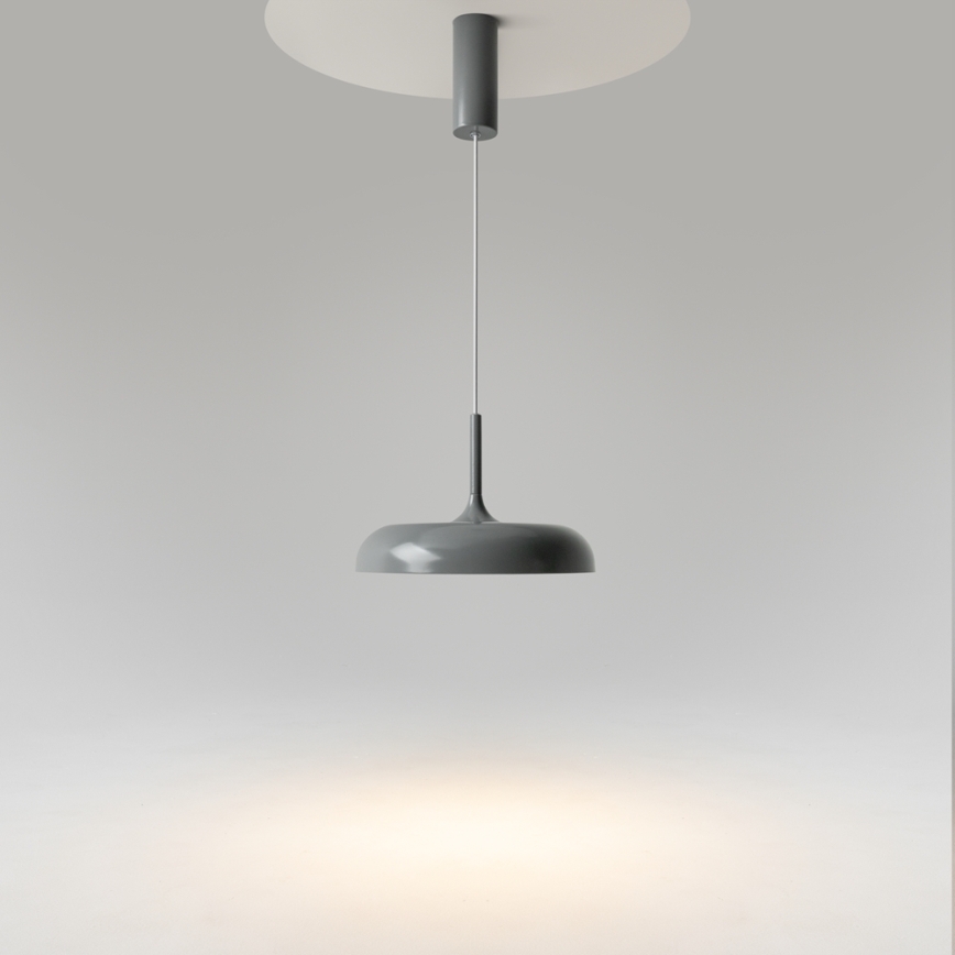 Maytoni MOD189PL-L12GR3K1 - LED luster na sajli GERHARD LED/19W/230V Ø 30 cm siva