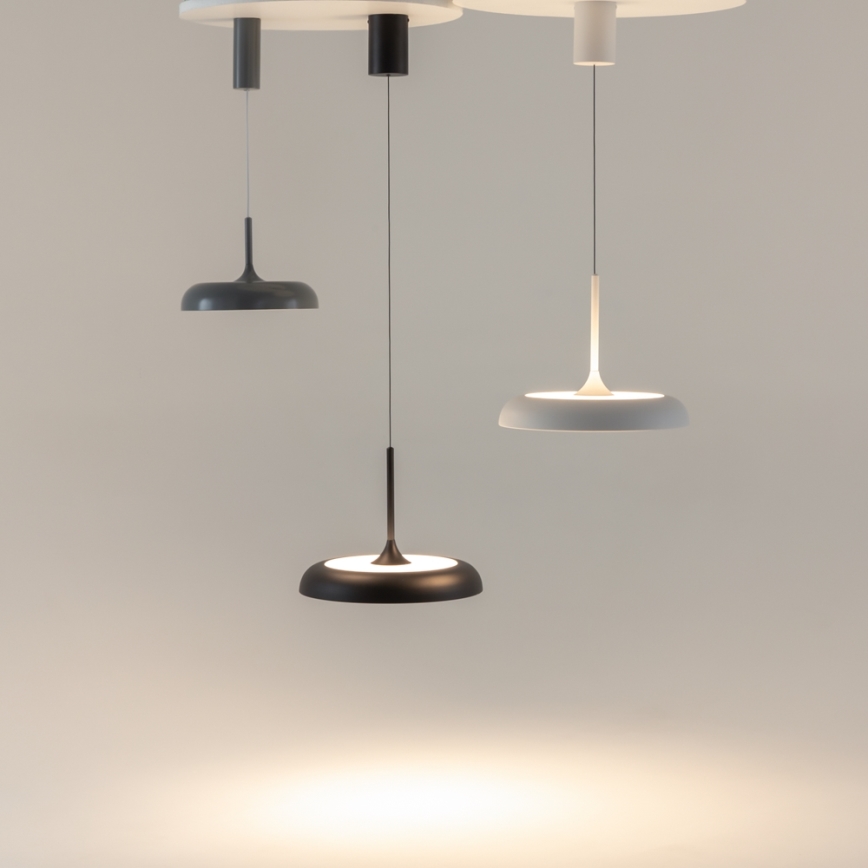 Maytoni MOD189PL-L12GR3K1 - LED luster na sajli GERHARD LED/19W/230V Ø 30 cm siva