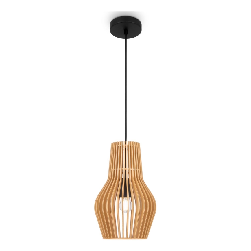 Maytoni MOD191PL-01W - Luster na sajli ROOTS 1xE27/40W/230V pr. 20 cm bež