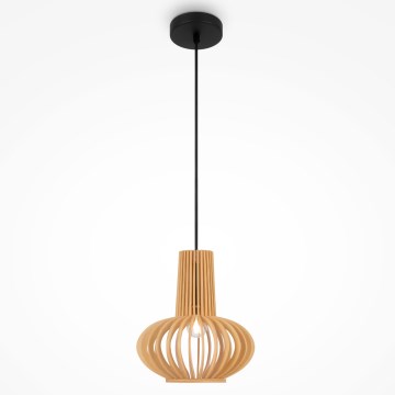 Maytoni MOD193PL-01W - Luster na sajli ROOTS 1xE27/40W/230V pr. 22,5 cm bež