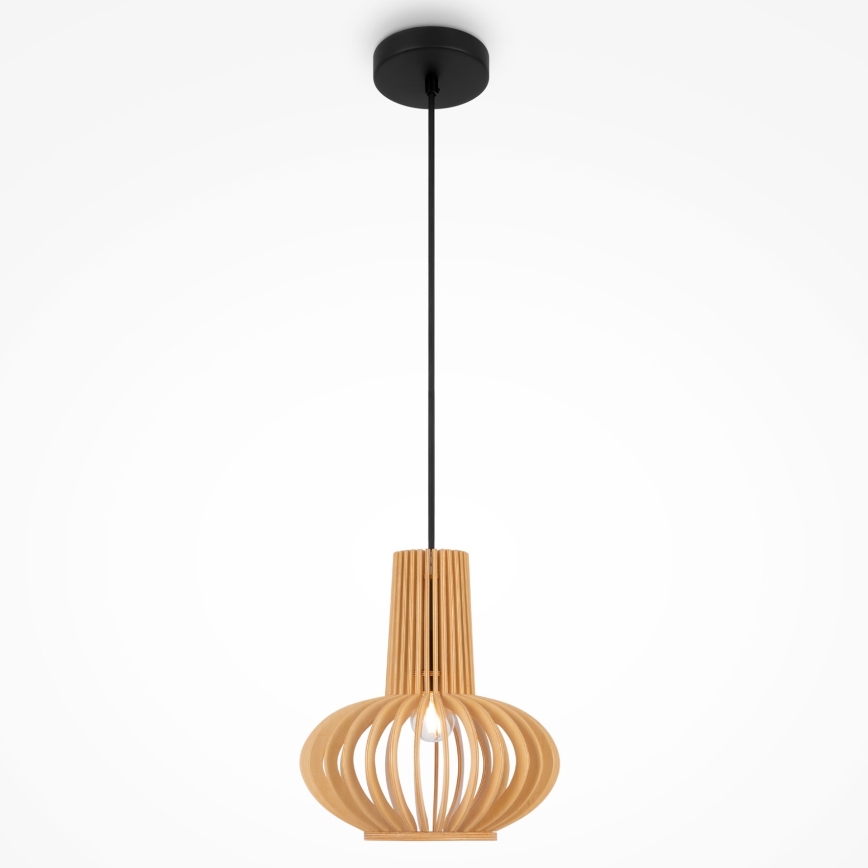 Maytoni MOD193PL-01W - Luster na sajli ROOTS 1xE27/40W/230V pr. 22,5 cm bež