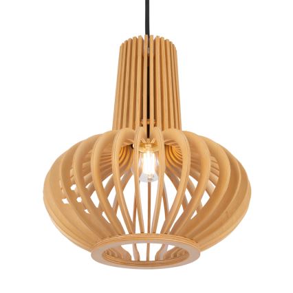 Maytoni MOD193PL-01W - Luster na sajli ROOTS 1xE27/40W/230V pr. 22,5 cm bež