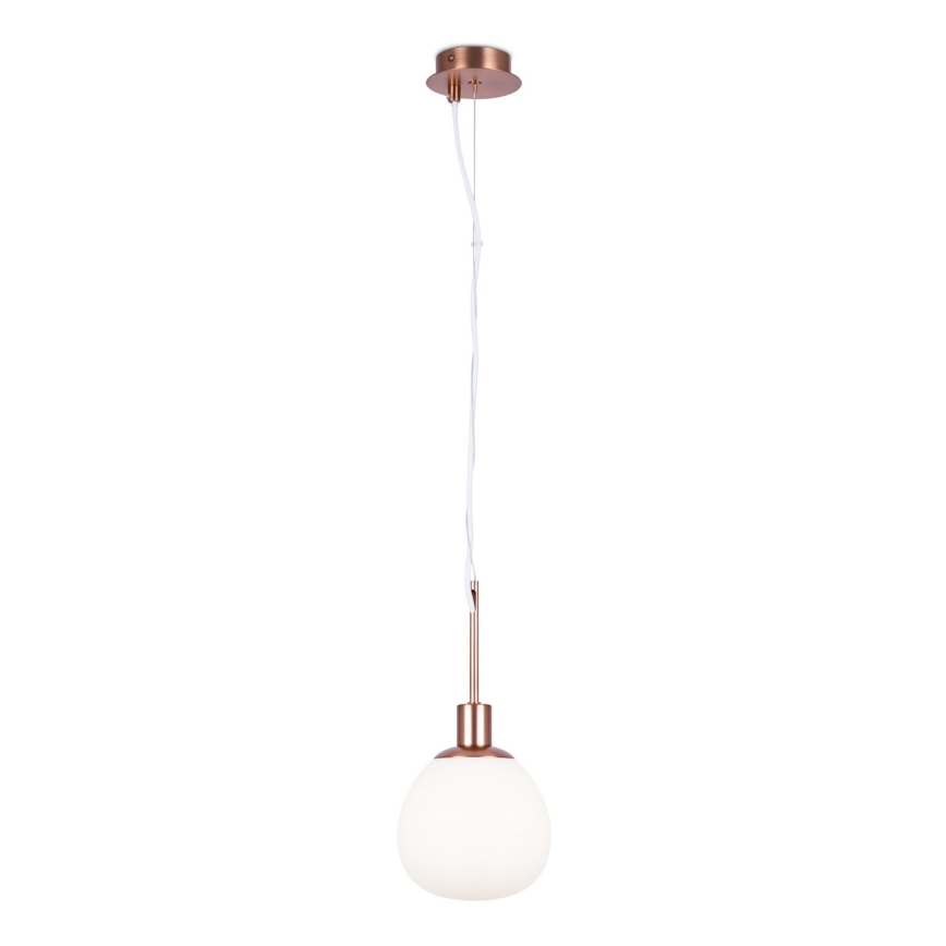 Maytoni MOD221-PL-01-G - Luster na sajli ERICH 1xE14/40W/230V bakrena