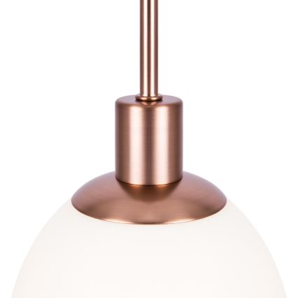 Maytoni MOD221-PL-01-G - Luster na sajli ERICH 1xE14/40W/230V bakrena