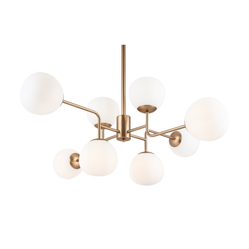 Maytoni MOD221-PL-08-G - Viseći luster ERICH 8xE14/40W/230V bakrena