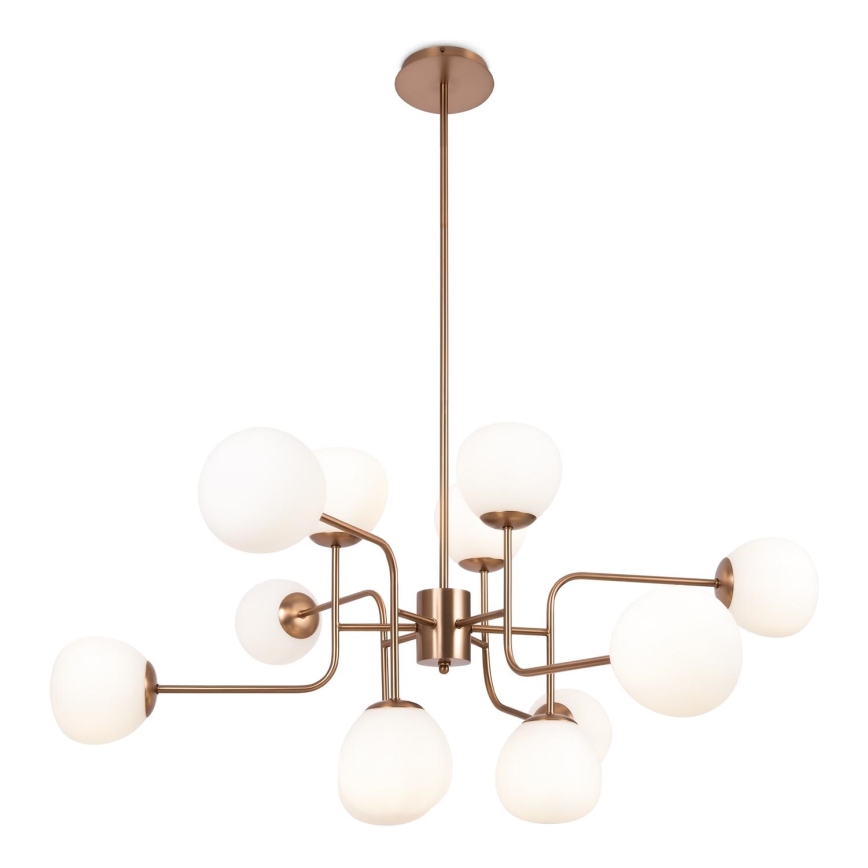 Maytoni MOD221PL-12G - Viseći luster ERICH 12xE14/40W/230V bakrena