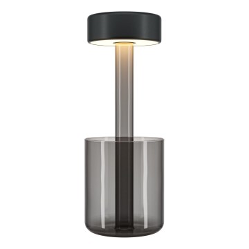Maytoni MOD229TL-L3B3K3 - LED Prigušiva punjiva prijenosna stolna lampa LED/3W/5V 2200-4000K 2000 mAh crna/siva